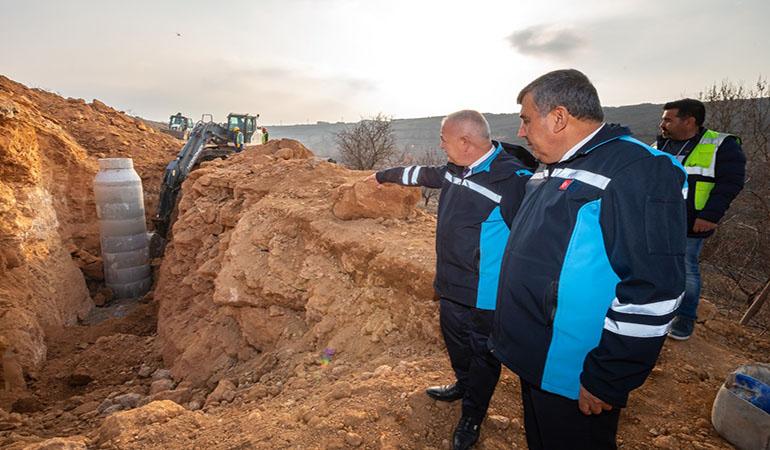 Batı Kollektörü Çalışmaları Devam Ediyor