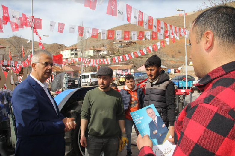 Büyükşehir Bağımsız Başkan Adayı Prof. Dr. Gezer, Kuluncak İlçesini Ziyaret Etti