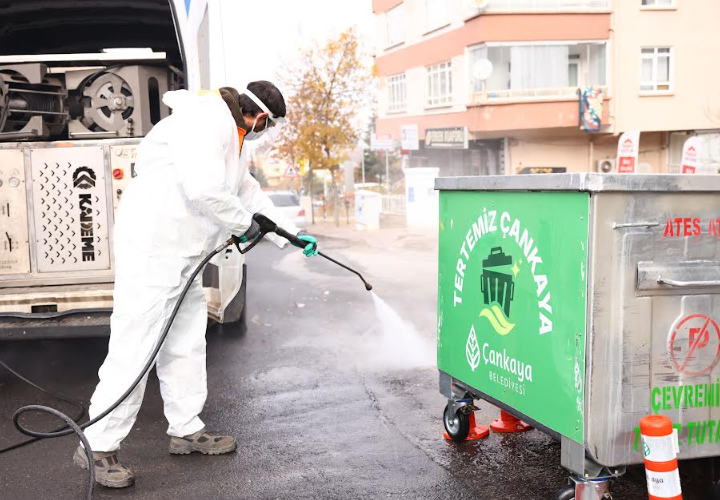 Çankaya'da Sonbahar Temizliği