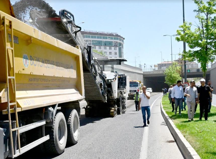 Çevreyolu İyileştirme Çalışmaları Başladı