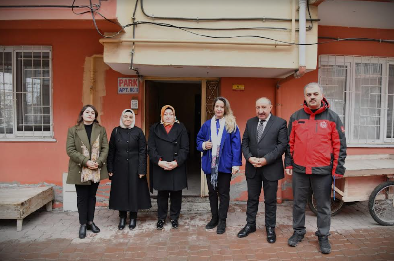 Hanımefendi Hanife Yazıcı’dan İlimizdeki Ailelere Ziyaret