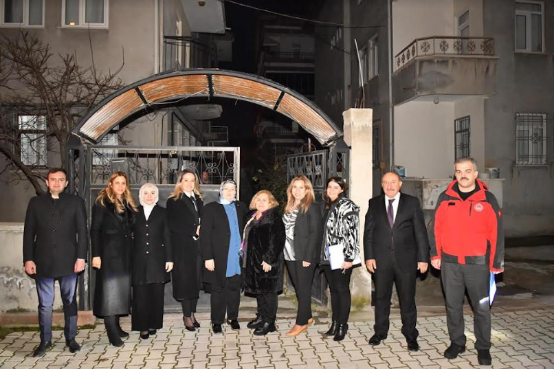 Hanımefendi Hanife Yazıcı’dan İlimizdeki Ailelere Ziyaret