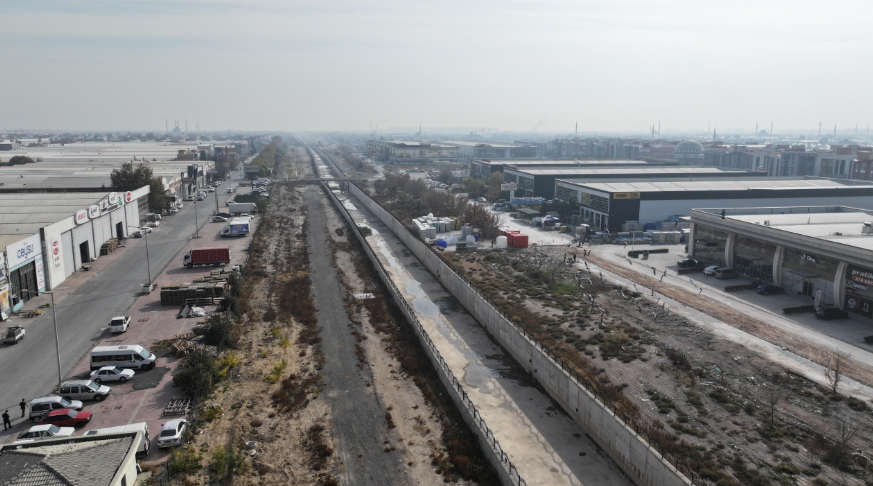 Konya Büyükşehir Keçili Kanalı Islahı Projesinin 3.2 Km’lik Kısmını Daha Tamamladı